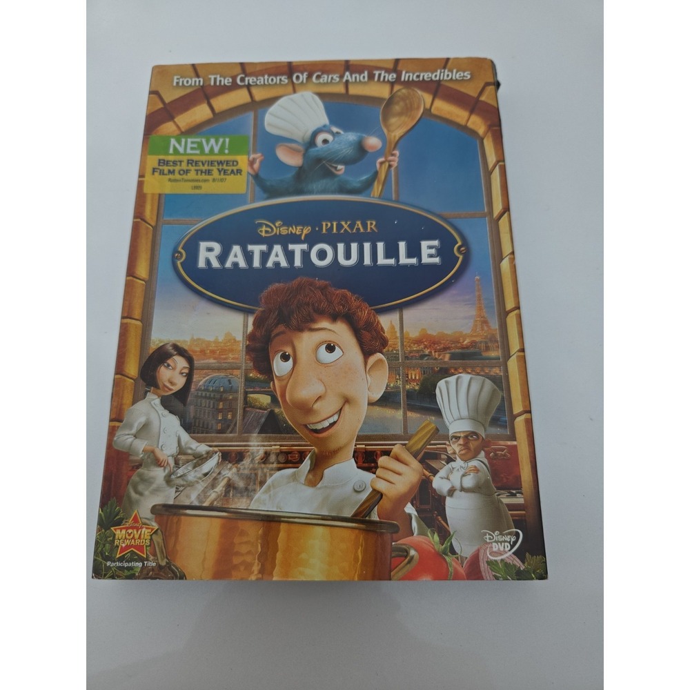Ratatouille DVD 2007 Disney Pixar